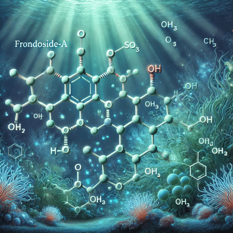 Frondoside-A a rare and very powerful anti-cancer compound found in the Cucumaria frondosa Sea Cucumber, harvested from the ocean’s depths.